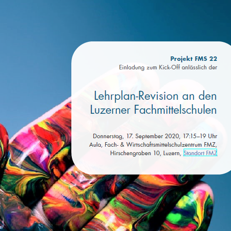 Bild Einladung zum Kick-Off - Lehrplan-Revision an FMS Luzern