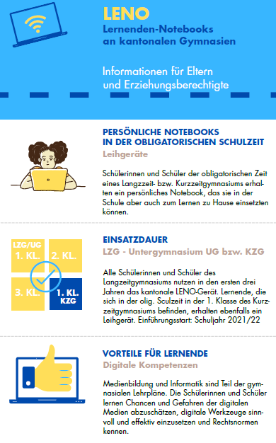LENO Lernenden-Notebooks an Gymnasien - Informationen für Eltern und Erziehungsberechtigte